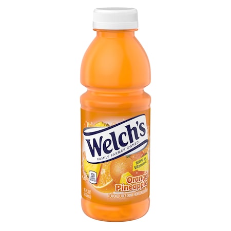 Welchs Welch's Orange Pineapple PET Bottle Drink 16 fl. oz. Bottle, PK12 WPD30201